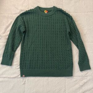 Green Textured Women’s Sweater